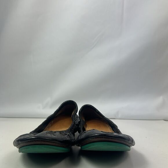 Tieks Black Patent Leather Women's Flat Shoes - Picture 8 of 12
